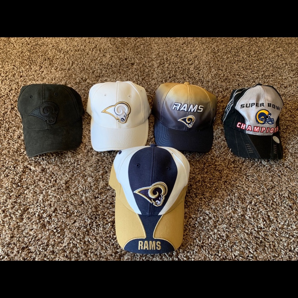 Rams nfl hats 2000